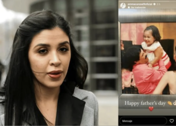 Emma Coronel reaparece para felicitar a “El Chapo” por el Día del Padre